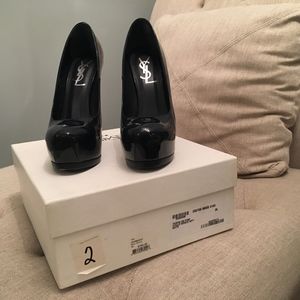 YSL platform pumps